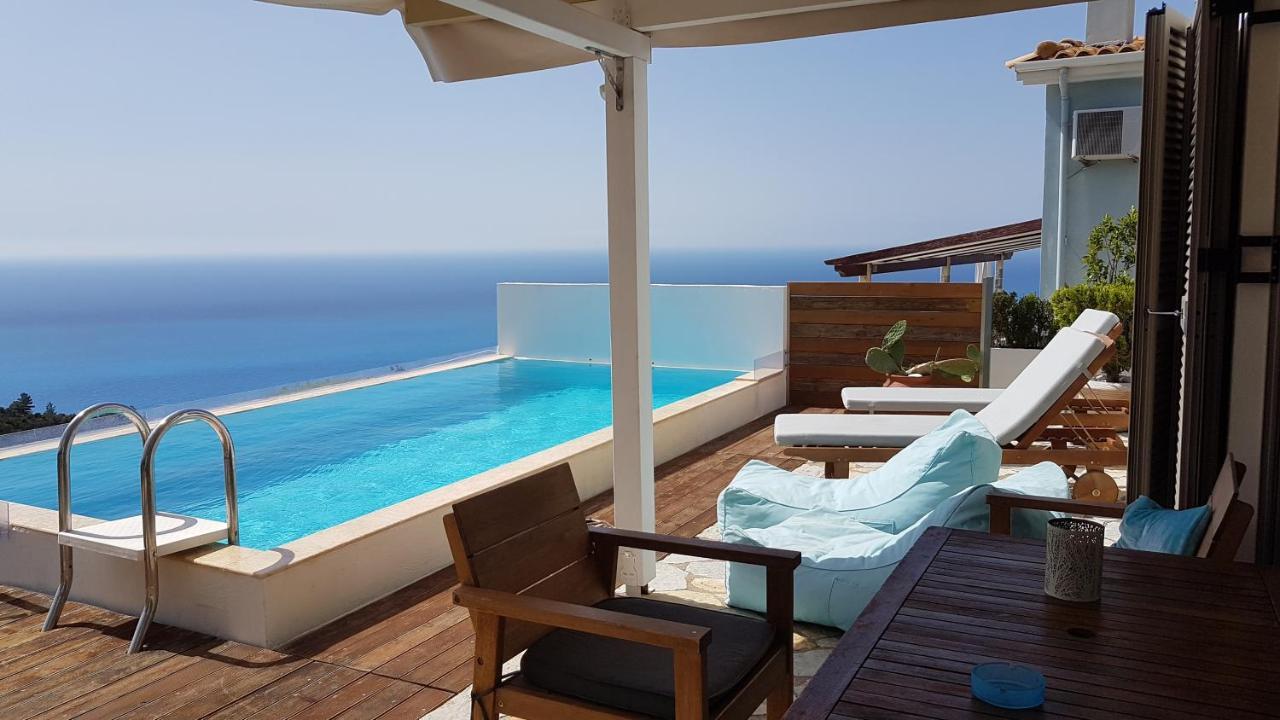 White Villas Lefkada Kalamitsi  Luaran gambar
